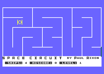 Space Circuit atari screenshot