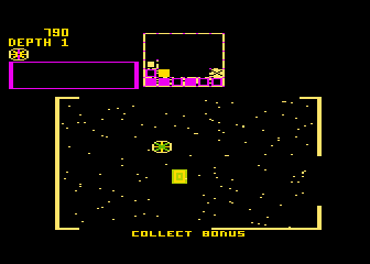 Space Dungeon atari screenshot