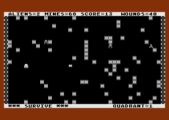 Space Games atari screenshot