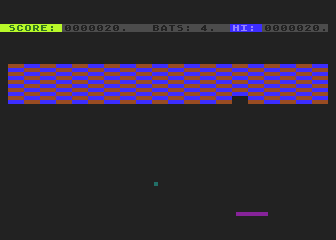 Space Gunner atari screenshot