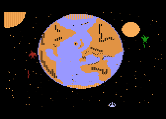 Space Hawks of Avabanana 4 atari screenshot