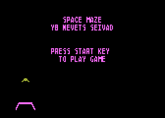 Space Maze atari screenshot