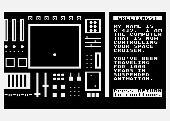 Space Mission Problem Solving atari screenshot