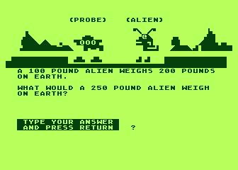 Space Mission Problem Solving atari screenshot