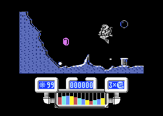 Space Rider atari screenshot
