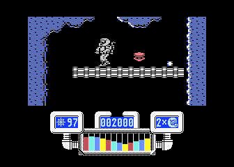 Space Rider atari screenshot