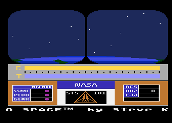 Space Shuttle - A Journey into Space atari screenshot