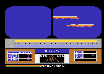 Space Shuttle - A Journey into Space atari screenshot