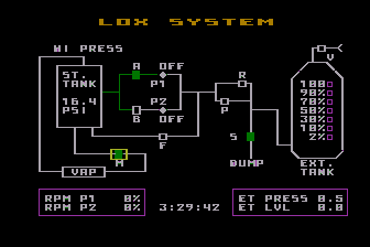 Space Shuttle - Propellant Loading atari screenshot