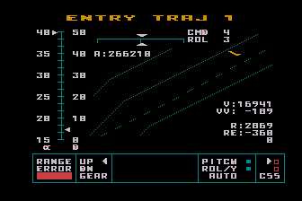 Space Shuttle - Re-Entry atari screenshot