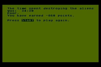 Space Station 2048 atari screenshot