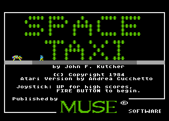 Space Taxi atari screenshot