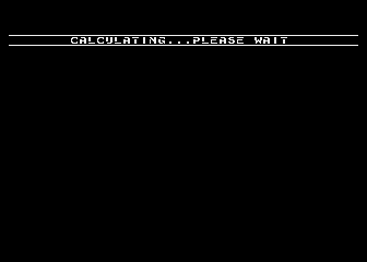 Space Trader atari screenshot