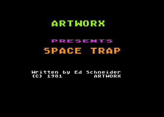 Space Trap atari screenshot