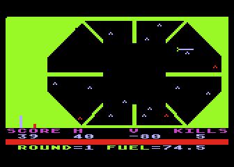 Space Trap atari screenshot