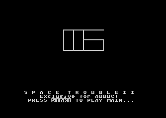 Space Trouble II atari screenshot