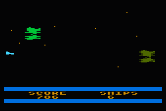 Space Vision atari screenshot