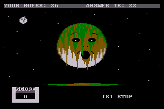 Space Waste Race atari screenshot