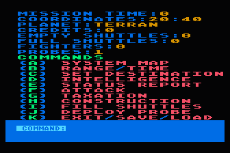 SpaceAce atari screenshot