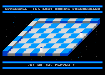 Spaceball atari screenshot