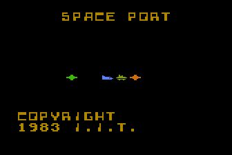 Spaceport atari screenshot