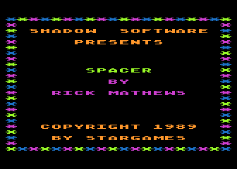 SPACER! atari screenshot