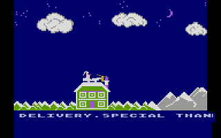 Special Delivery atari screenshot