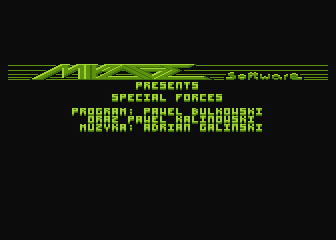 Special Forces atari screenshot