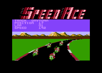 Speed Ace atari screenshot