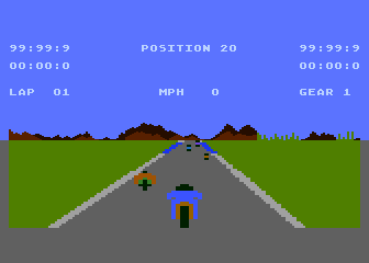 Speed King atari screenshot