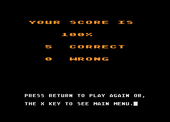 Speed Math - Addition atari screenshot