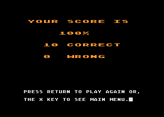 Speed Math - Combination atari screenshot