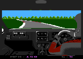 Speed Run atari screenshot