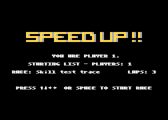 Speed Up! - Gold Edition atari screenshot
