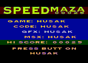 SpeedMaza atari screenshot