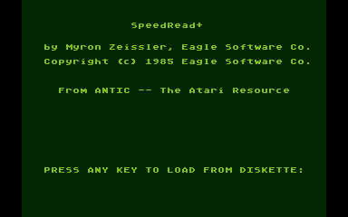 SpeedRead+ — screenshot 1