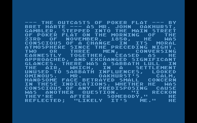 SpeedRead+ atari screenshot