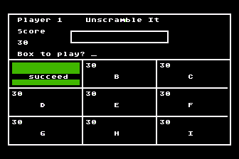 Spell It! atari screenshot