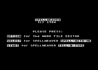 Spell Weaver atari screenshot