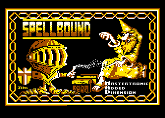 Spellbound atari screenshot