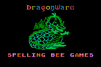 Spelling Bee Games atari screenshot