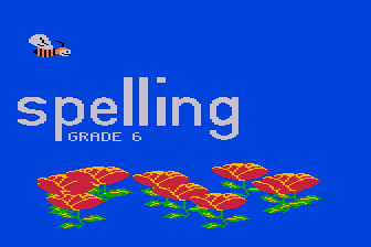 Spelling - Grade 6 atari screenshot
