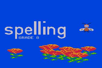 Spelling - Grade 8 atari screenshot
