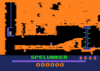 Spelunker atari screenshot