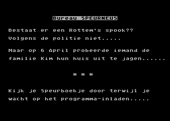 Speurneus atari screenshot