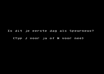 Speurneus atari screenshot
