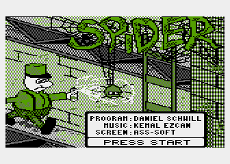 Spider atari screenshot