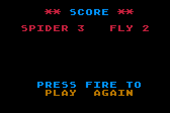 Spider atari screenshot