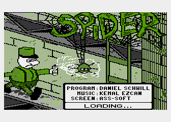 Spider atari screenshot