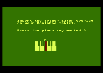 Spider Eater atari screenshot